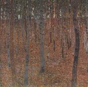 Gustav Klimt Beech Forest I (mk20) oil painting artist